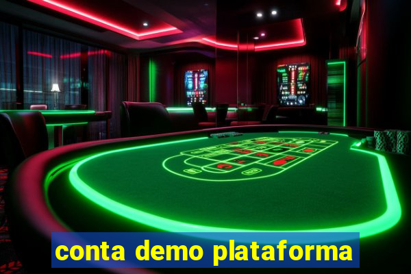 conta demo plataforma